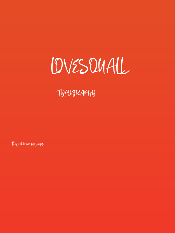 LoveSquall Poster