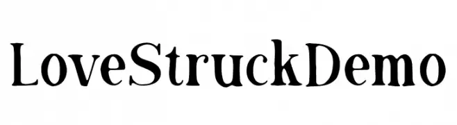 LoveStruckDemo  font caratteri gratis