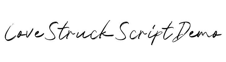 LoveStruckScriptDemo  Frei Schriftart Herunterladen