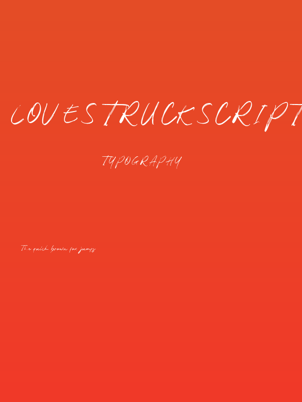 LoveStruckScriptDemo Poster
