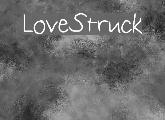 LoveStruck Font examples
