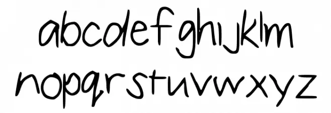 LoveStruck Font LOWERCASE