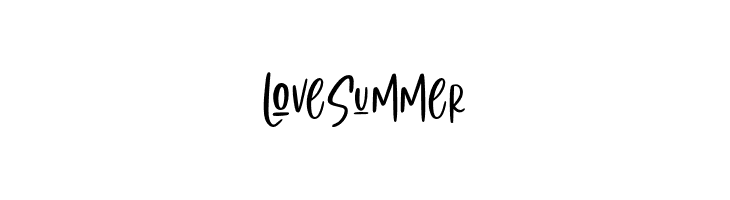 LoveSummer  font caratteri gratis