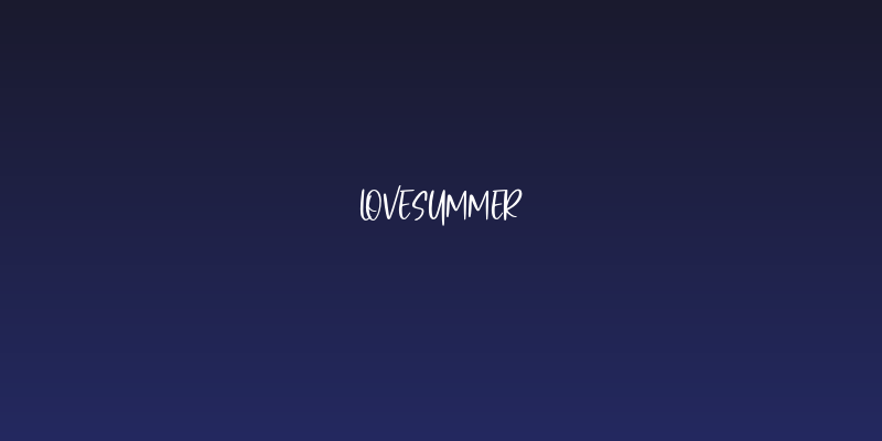 LoveSummer Social Header