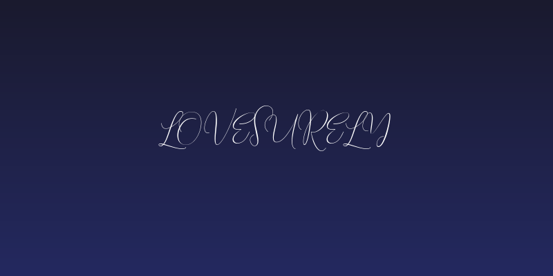 LoveSurely Social Header