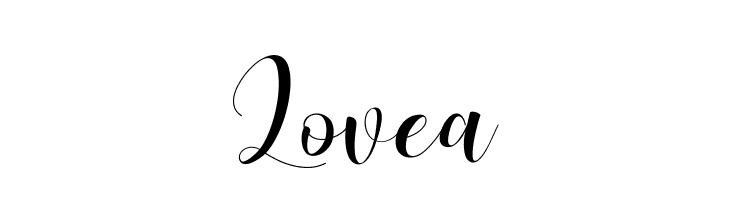 Lovea  नि: शुल्क फ़ॉन्ट्स डाउनलोड
