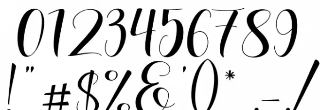 Lovea Font OTHER CHARS