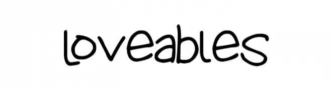 Loveables  Frei Schriftart Herunterladen