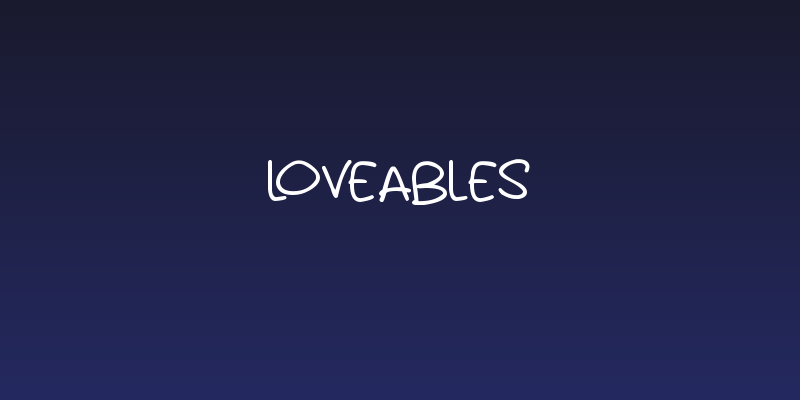 Loveables Social Header