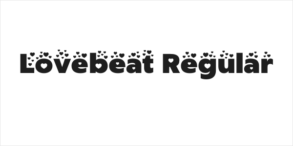 Lovebeat Regular Logo