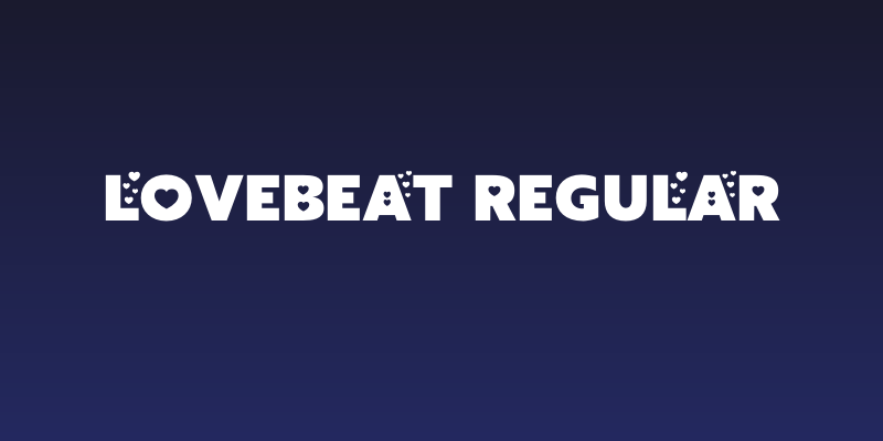 Lovebeat Regular Social Header
