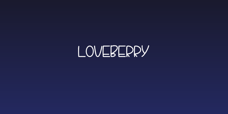 Loveberry Social Header