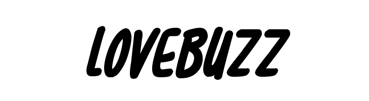 Lovebuzz  免费字体下载
