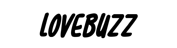 Lovebuzz フォント