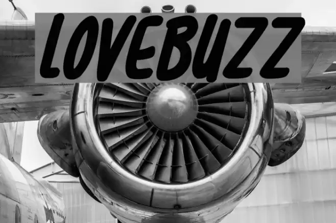 Lovebuzz Font examples