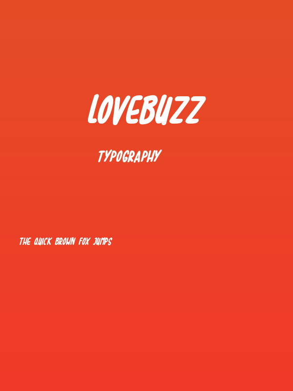 Lovebuzz Poster