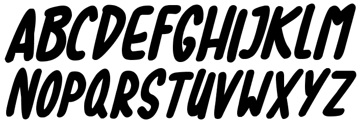 Lovebuzz Font LOWERCASE