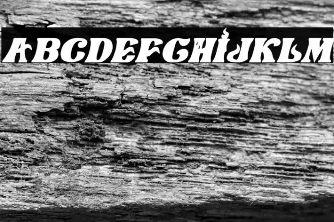 Lovecraftian Horrors Italic Polices examples