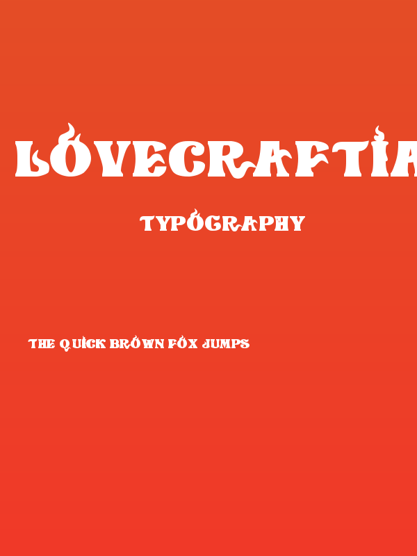 Lovecraftian Horrors Poster