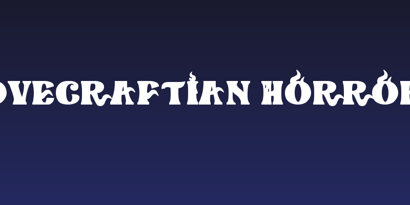 Lovecraftian Horrors Social Header