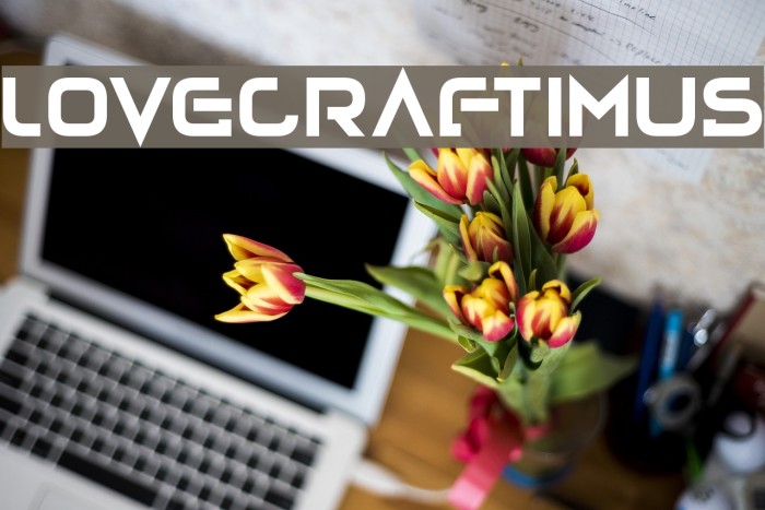 Lovecraftimus Шрифта examples