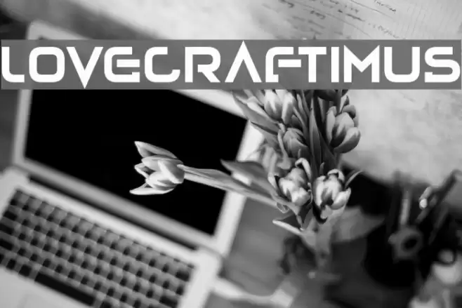 Lovecraftimus Font examples