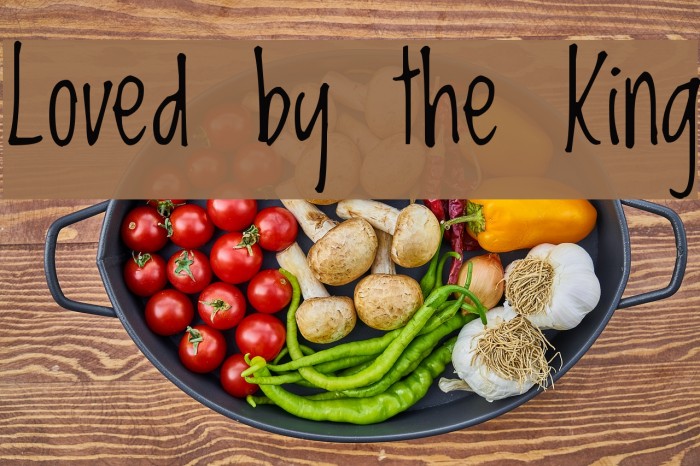 Loved by the King Example 1