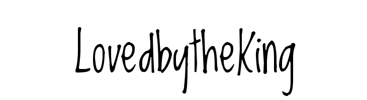 LovedbytheKing Font