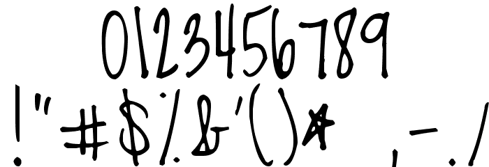 LovedbytheKing Font OTHER CHARS