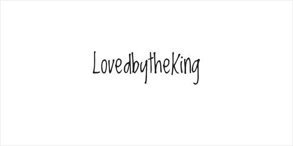 LovedbytheKing Logo