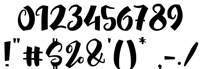 Loveena Font OTHER CHARS