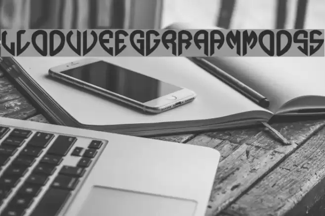 Lovegramos Font examples