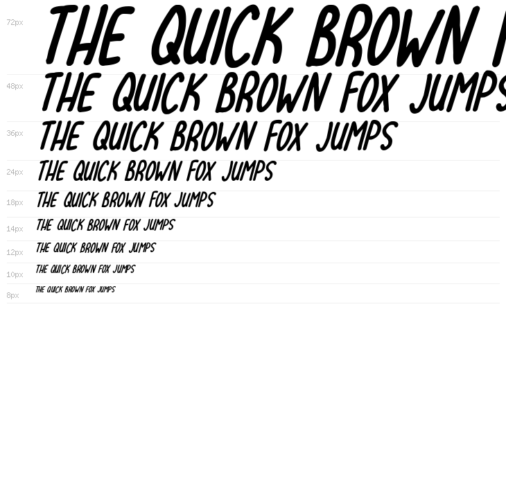 Lovehearts XYZ Italic Waterfall