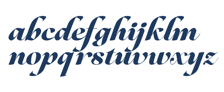 Lovelace Script Trial Extrabold Lowercase