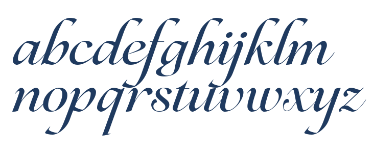 Lovelace Script Trial Medium Lowercase