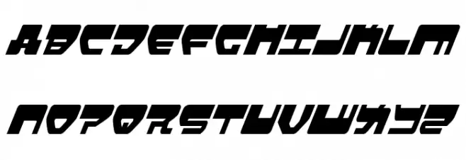 Loveladies Condensed Italic फ़ॉन्ट लोअरकेस