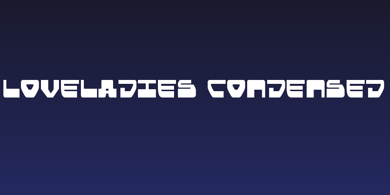 Loveladies Condensed Social Header