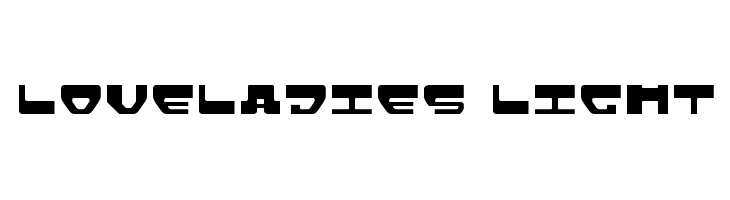 Loveladies Light  フリーフォントのダウンロード