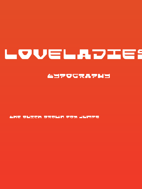 Loveladies Light Poster