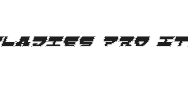 Loveladies Pro Italic Logo