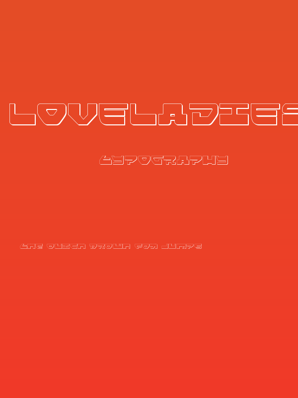 Loveladies Shadow Poster