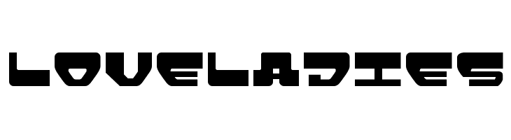 Loveladies  Frei Schriftart Herunterladen