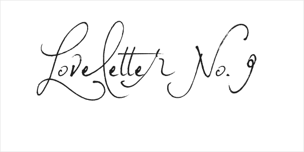 Loveletter No. 9 Logo