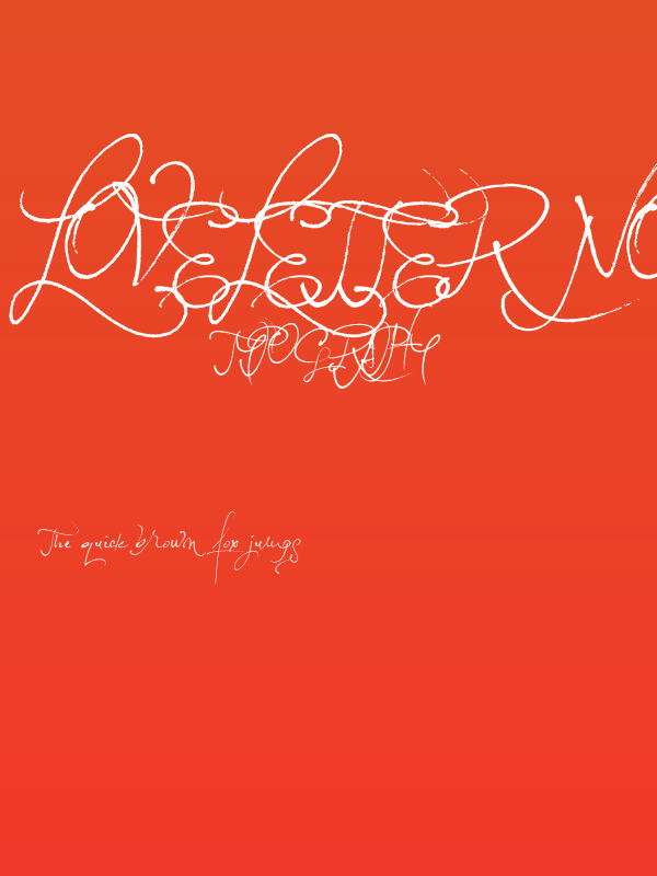 Loveletter No. 9 Poster