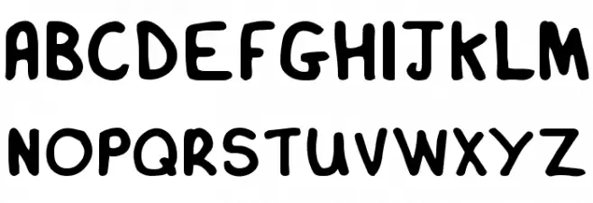 LovelexieHandwritten خط أحرف كبيرة
