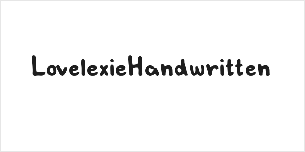 LovelexieHandwritten Logo