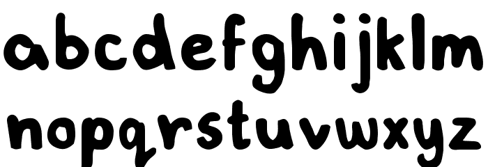 LovelexieHandwritten Font Litere mici