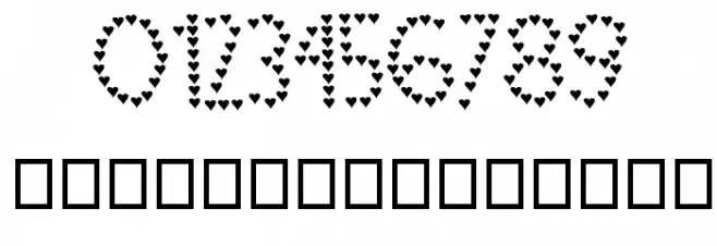 Lovelica Font OTHER CHARS