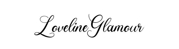 Loveline Glamour  नि: शुल्क फ़ॉन्ट्स डाउनलोड