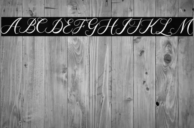 Loveline Glamour Font examples